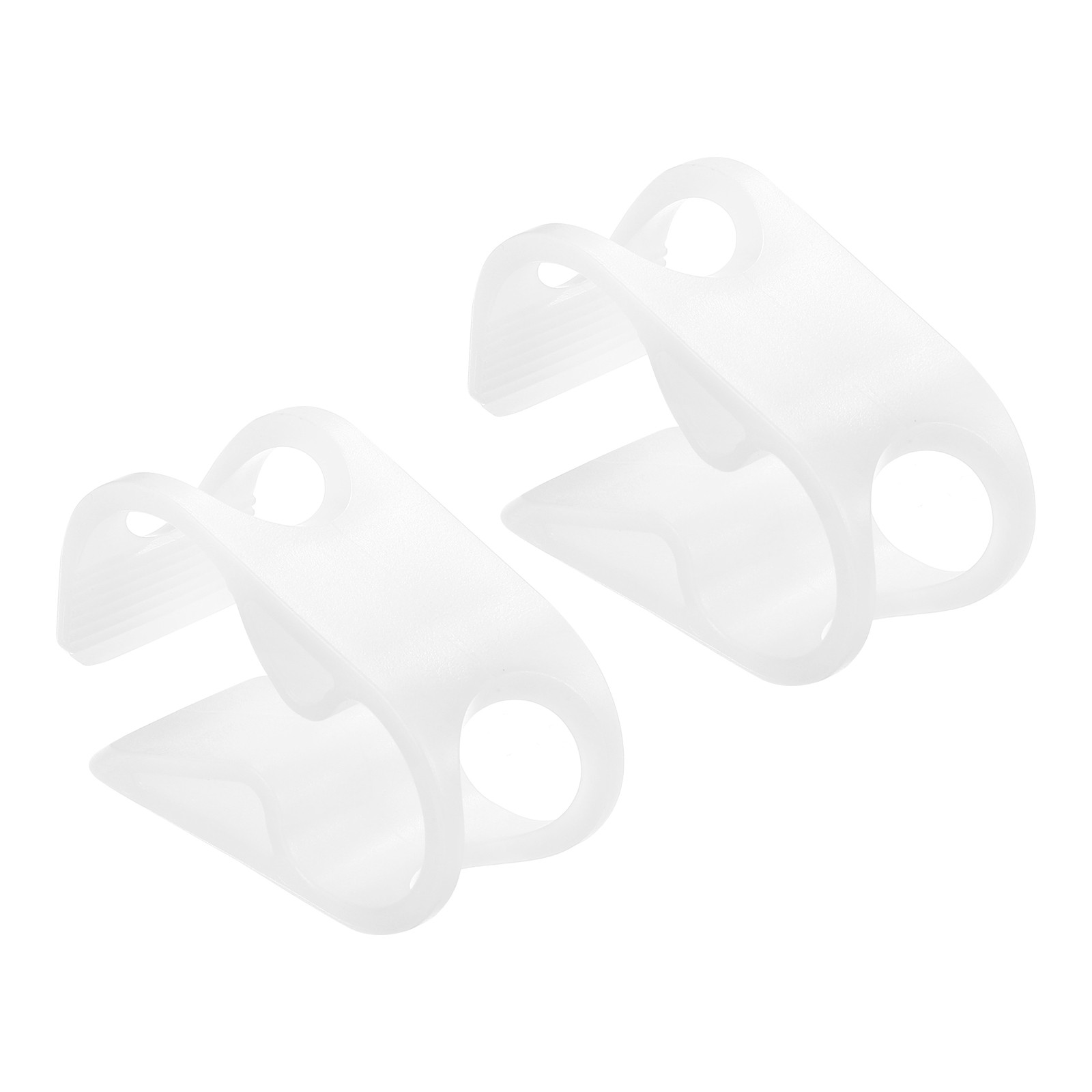 Plastic Tube Clamps 2Pcs 3/8″ – 5/8″ Tube OD Flow Control Hose Clamps White