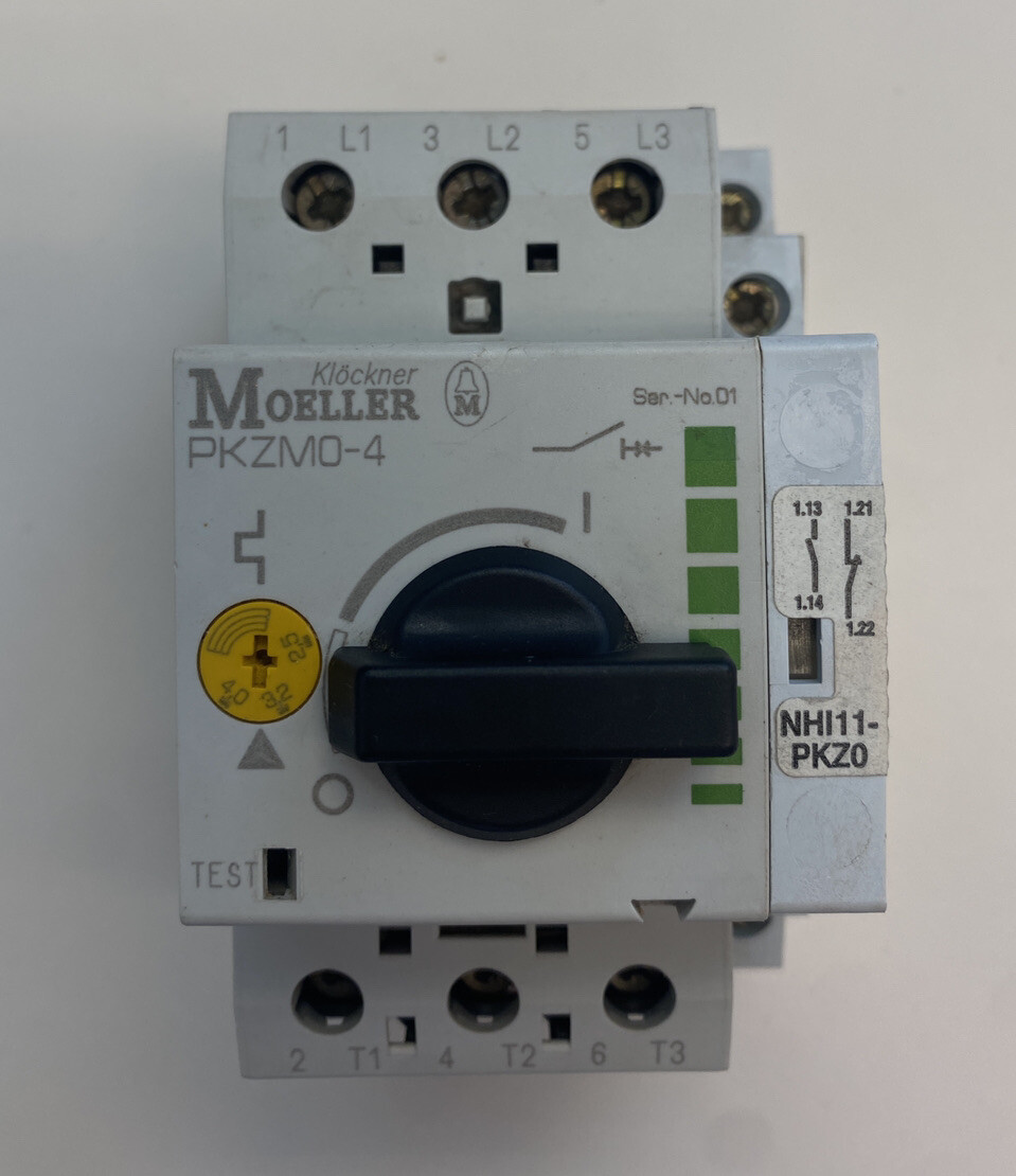 EATON KLOCKNER MOELLER PKZM0-4 Circuit Breaker