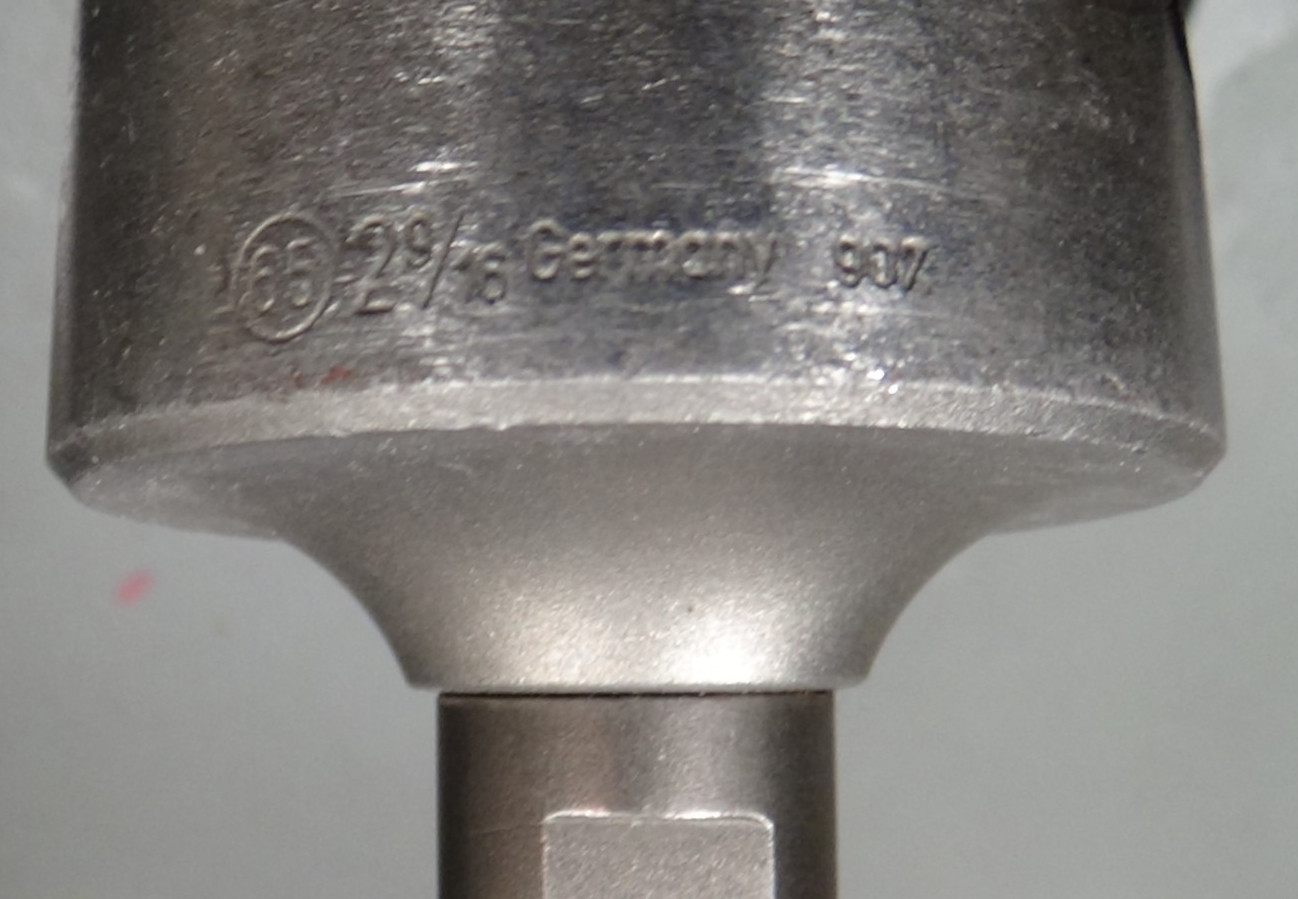 2 9/16″ CORE DRILL (GERMAN) WITH 17 3/8″ PILOT BIT SDS