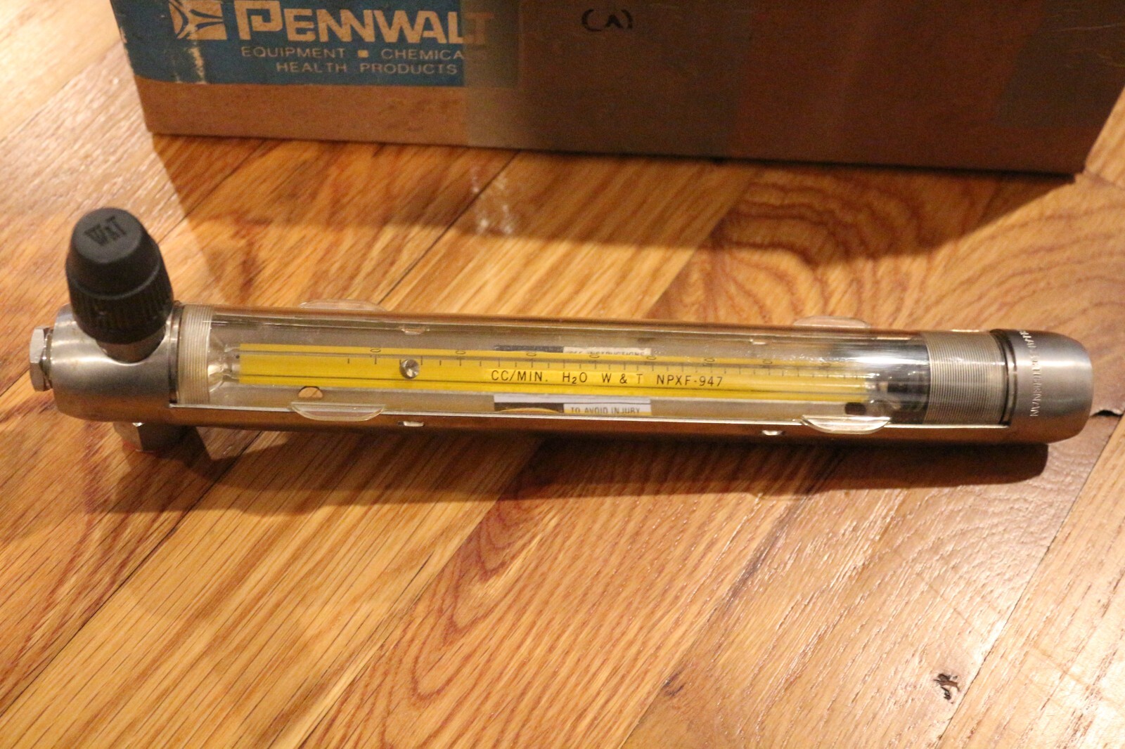 WALLACE & TIERNAN PENNWALT LOW-FLOW VAREA-METER, MDL-32BC76SSXX2, Flow = 170 CCM