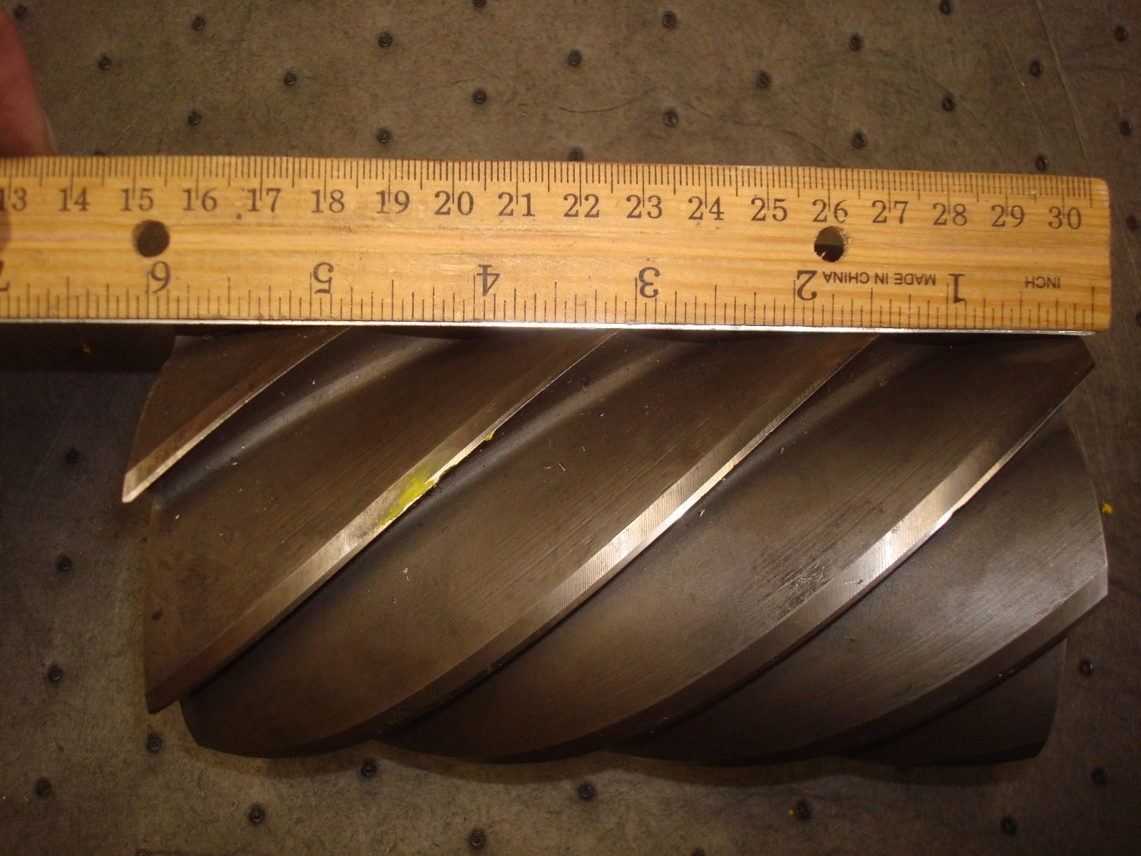 National Twist Drill & Tool Parabolic Shell Cutter Mill 4 x 6 x 1-1/2 8 Flutes