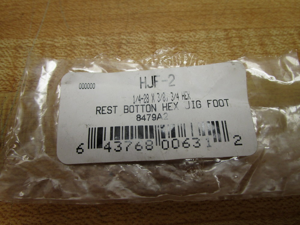 TTC HJF-2 Reset Button Hex Jig Foot HJF2 (Pack of 6)