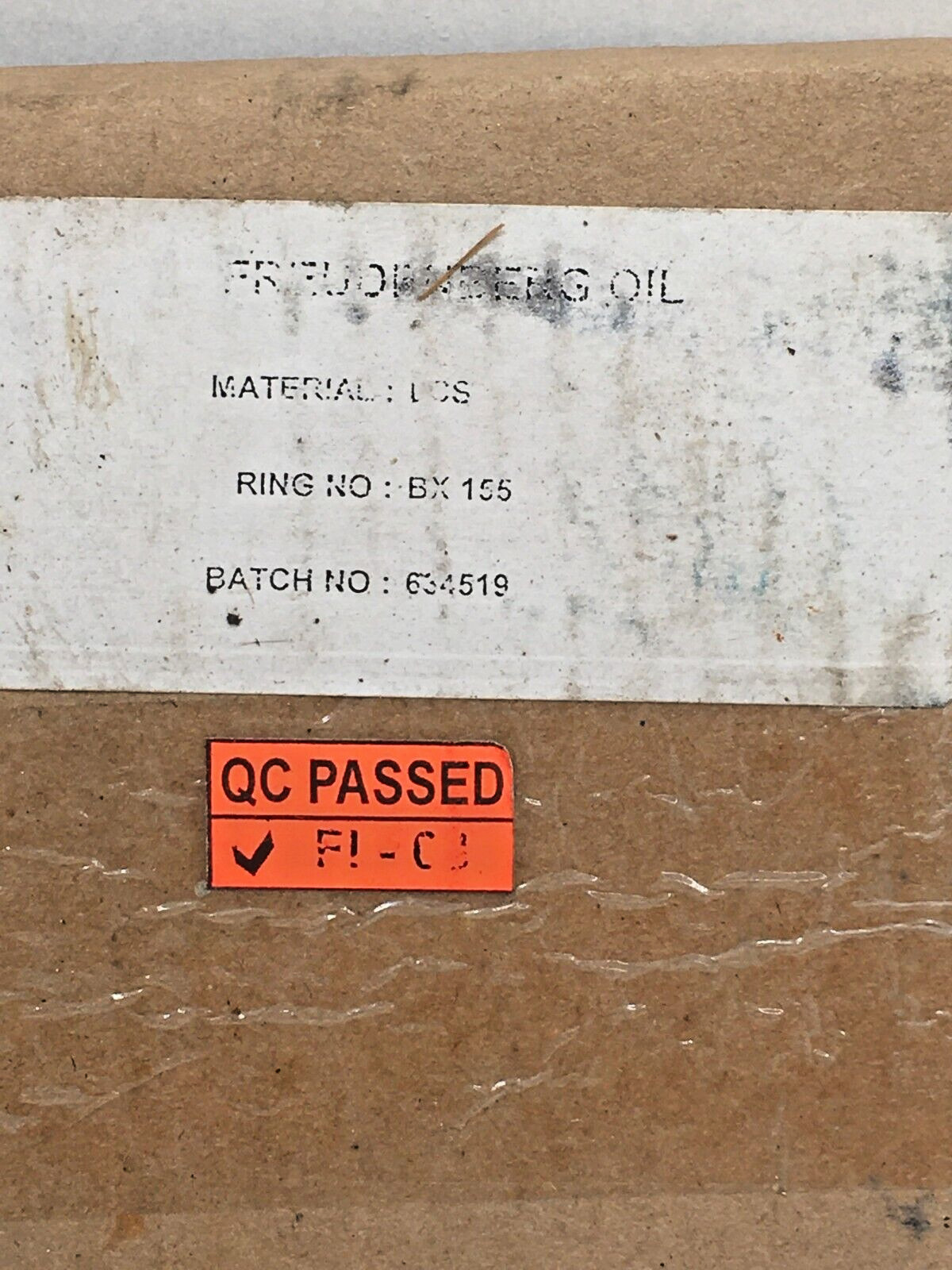 Wolar BX-155 API Steel Plated Ring Gasket
