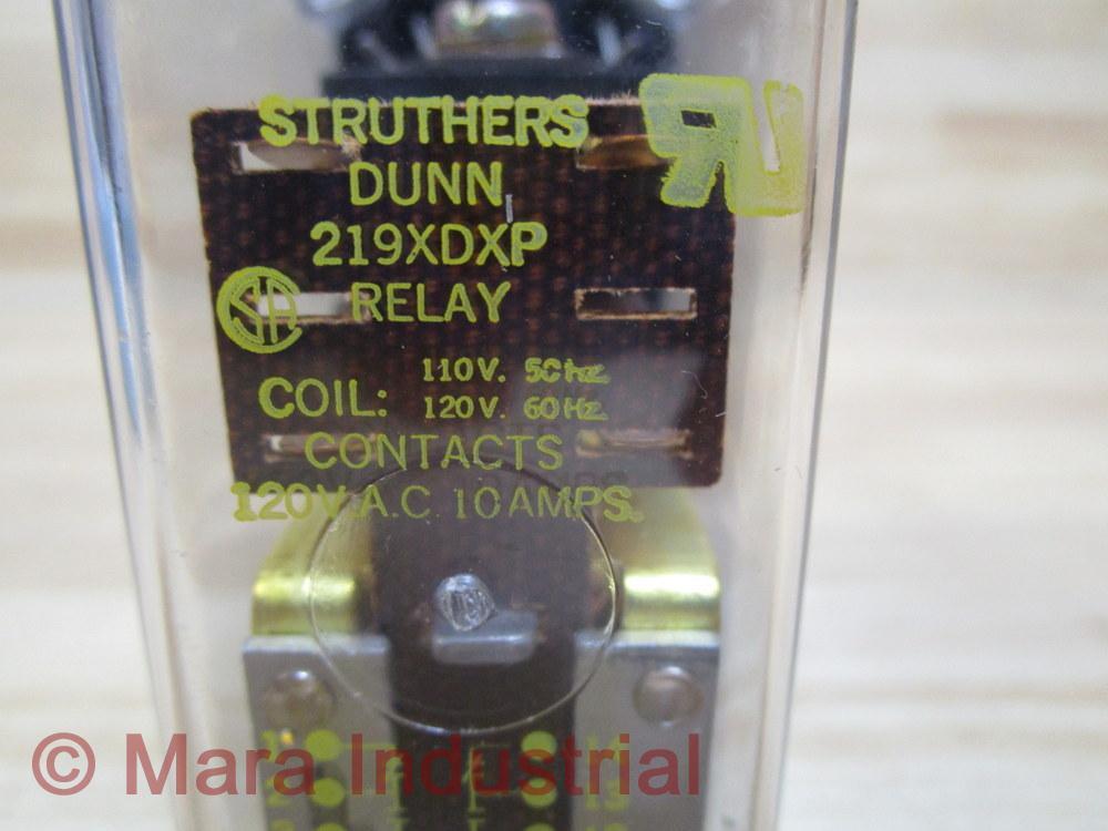 Struthers Dunn 219XDXP-120V Relay 219XDXP