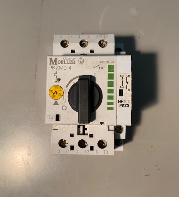 EATON KLOCKNER MOELLER PKZM0-4 Circuit Breaker