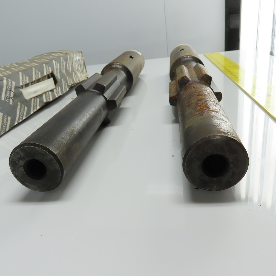Atlas Copco 435-17901-F00 Shank Adapter 90502154 1-3/4″Shaft 21-1/4″OAL Lot Of 2