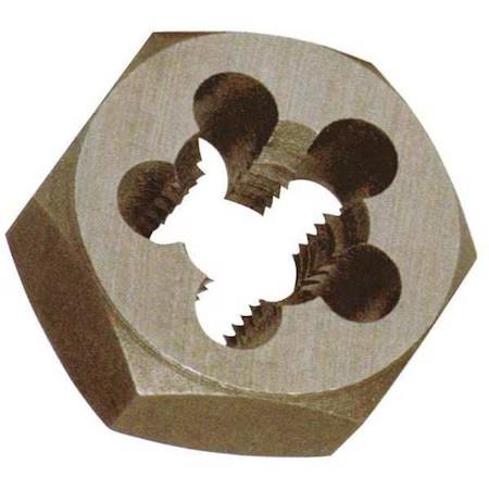 Hex Threading Die, 1 1/4″-7, Unc, 10M983