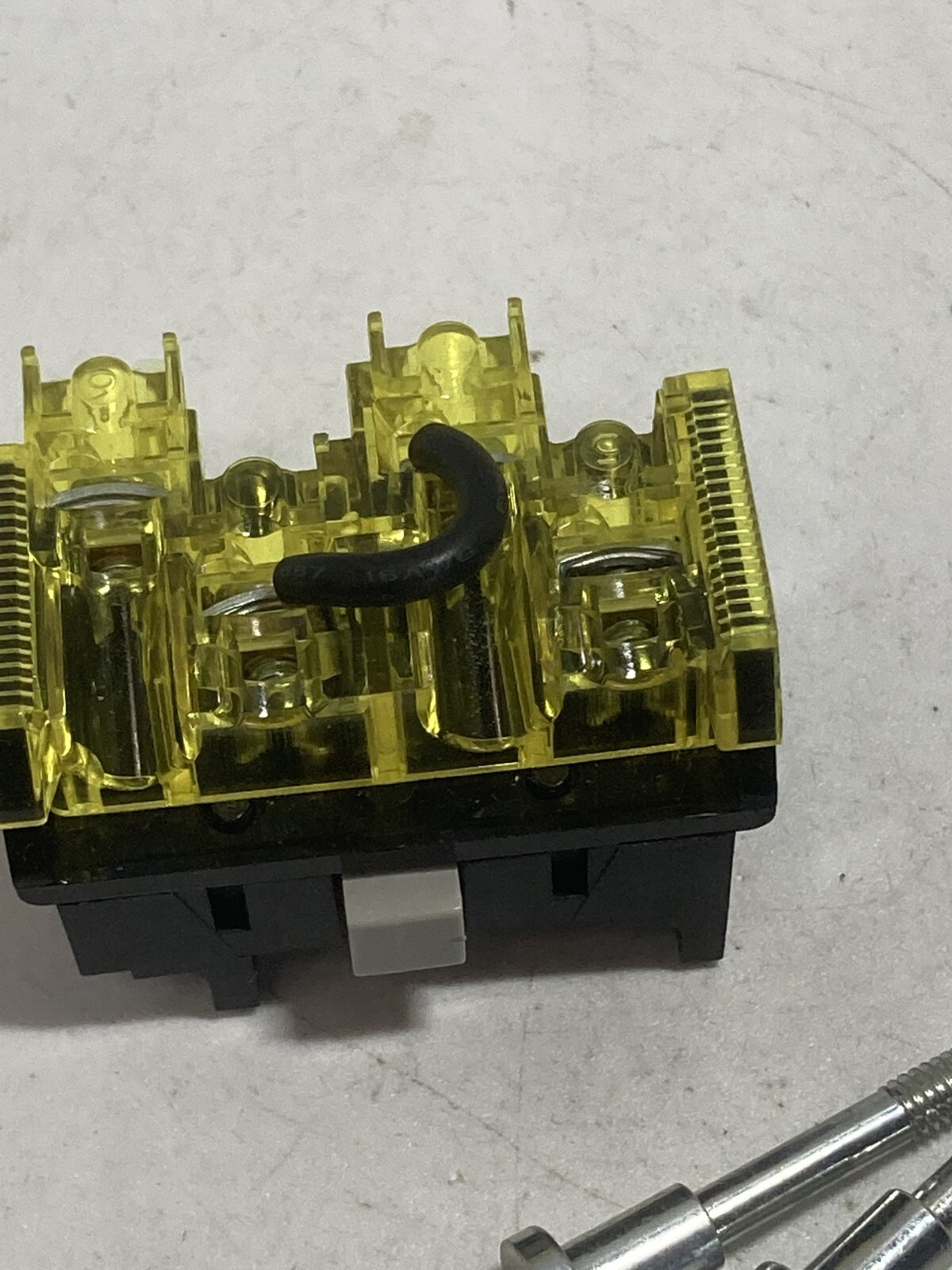 ALLEN BRADLEY 800TC-XD4S CONTACT BLOCK 1NCLB FINGER SAFE SERIES A NNB