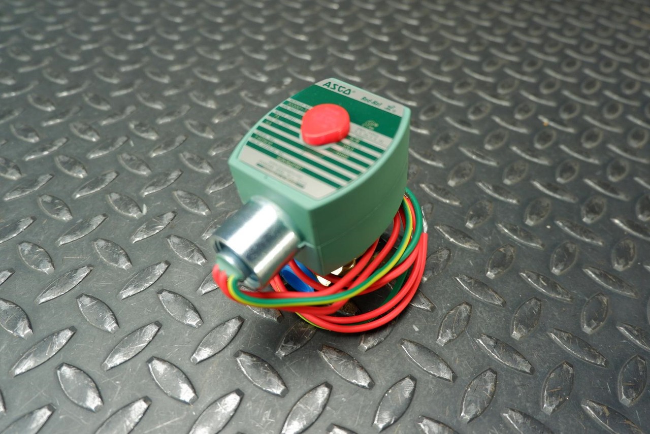 ASCO 8263G210T 3/8″ Solenoid Valve 2-Way NC 220-240VAC NOS