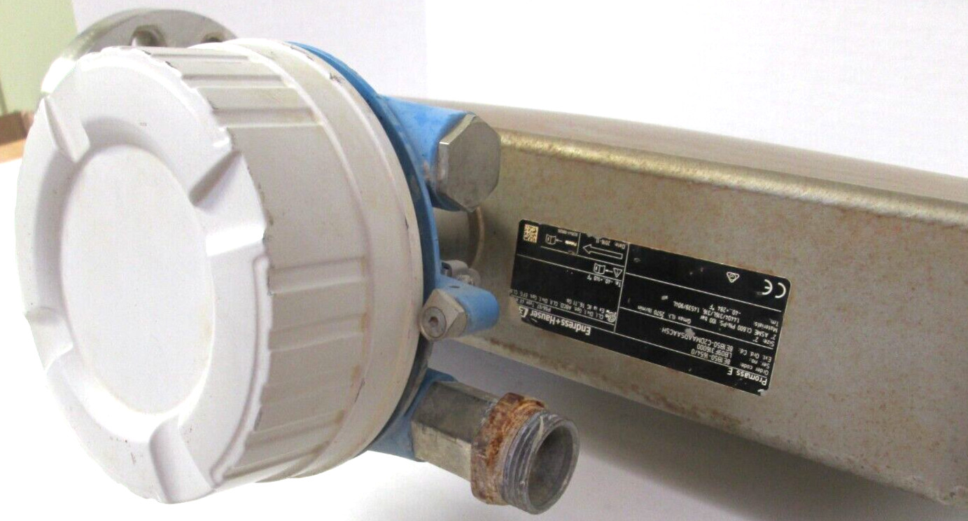ENDRESS + HAUSER, PROMASS E, 2″ 600#, 316 SST FLANGES, 8E1B50-1654/0, USED