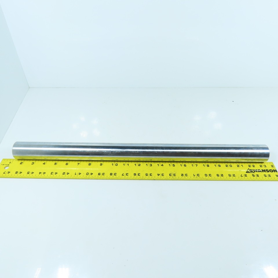 40mm 1.575″ x 22″ Hardened Tool Steel Round Bar Stock Guide Rod