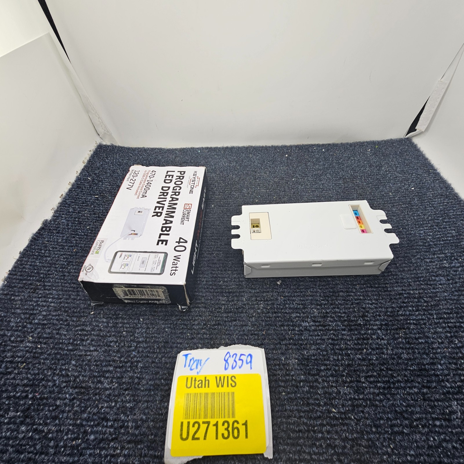 Keystone KTLD-40-UV-SC1400-56-VDIM-W1/USB US Class 2 Programmable LED driver
