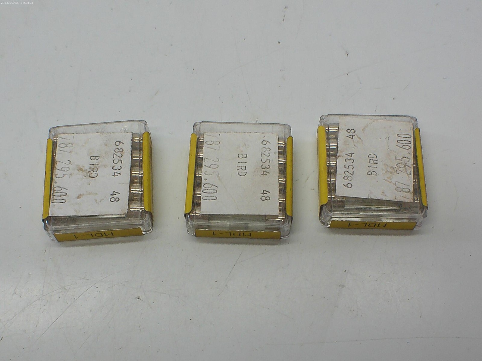 BUSSMANN MDL-1 FUSE LOT OF 3 PKG OF 5 NSMP