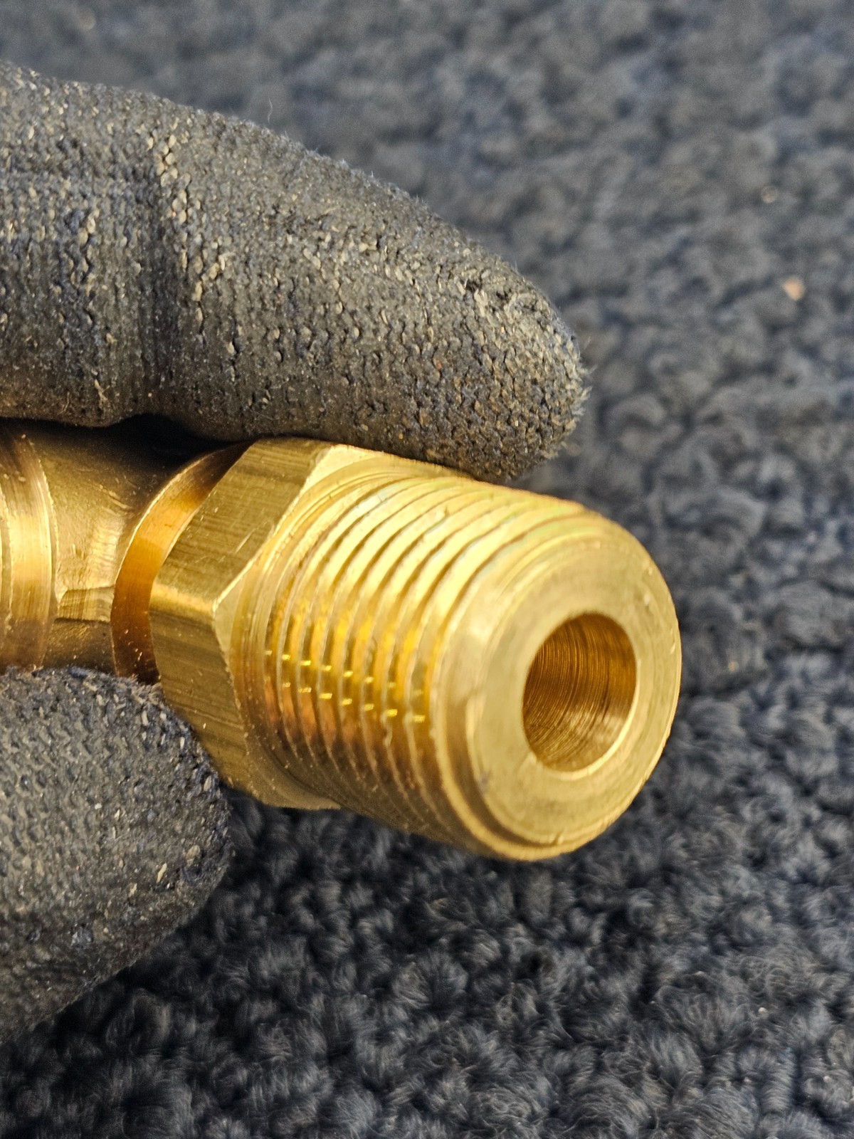 (QTY 2) Parker Tube Fitting Push-to-Connect 90 Degree Elbow