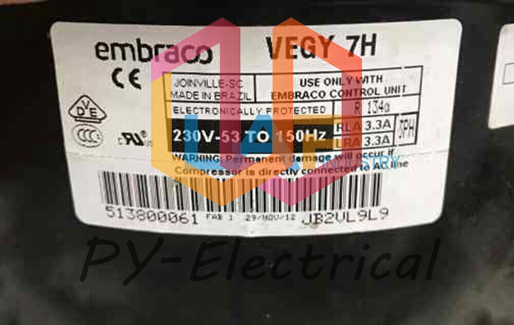 New For embraco Inverter compressor VEGY 7H VEGY7H (1PCS)