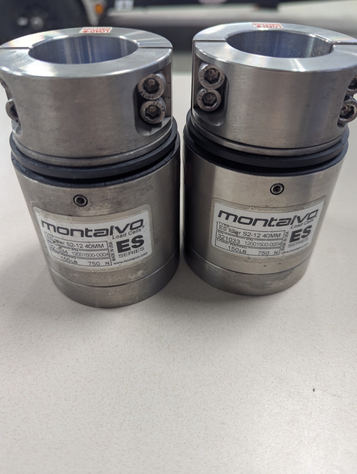 12001500-0004 Montalvo Load Cell Pair S2-12 40mm 150lbs