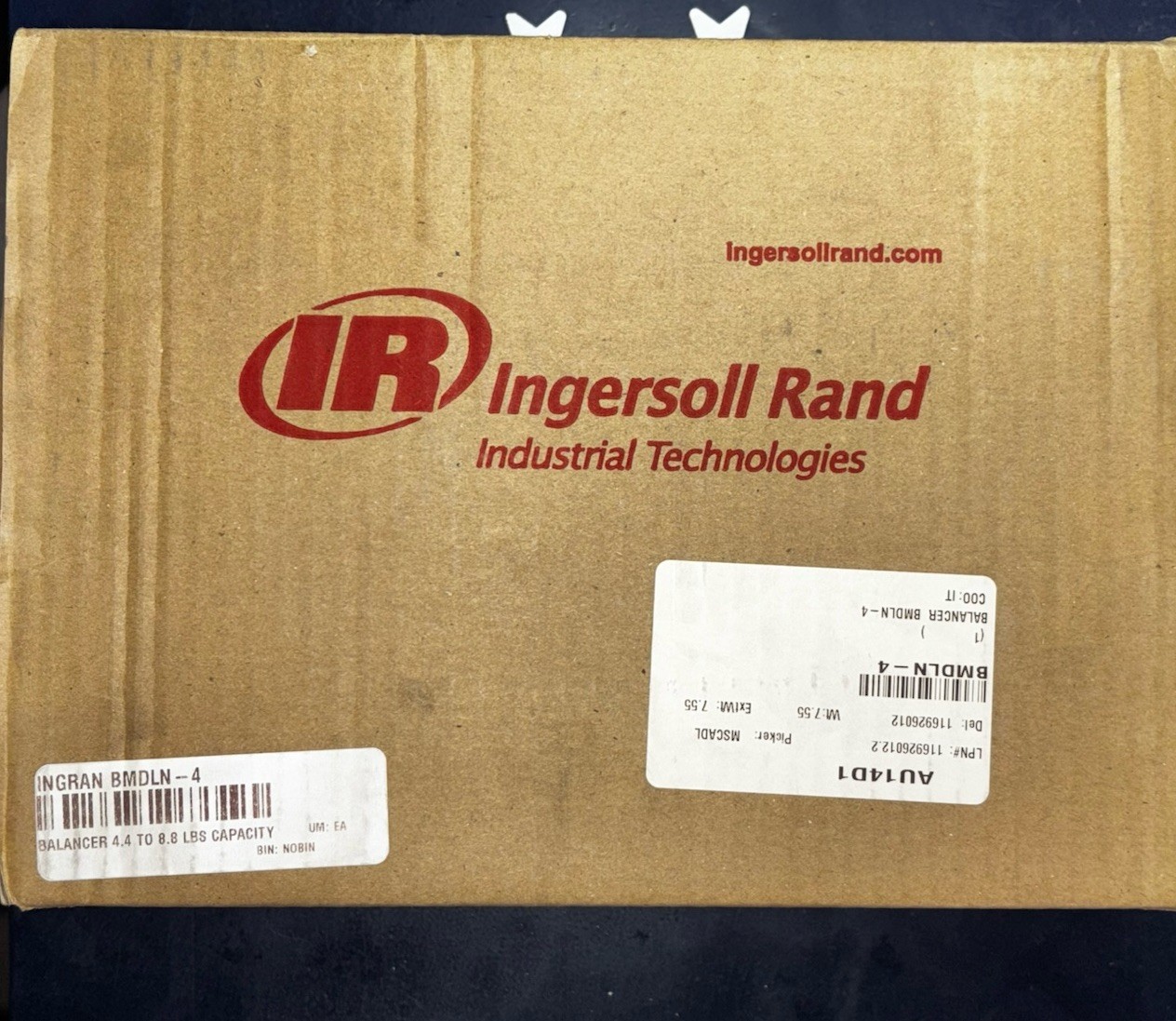 New Ingersoll Rand 4.4-8.8 LB Medium Duty Tool Balancer BMDLN.4