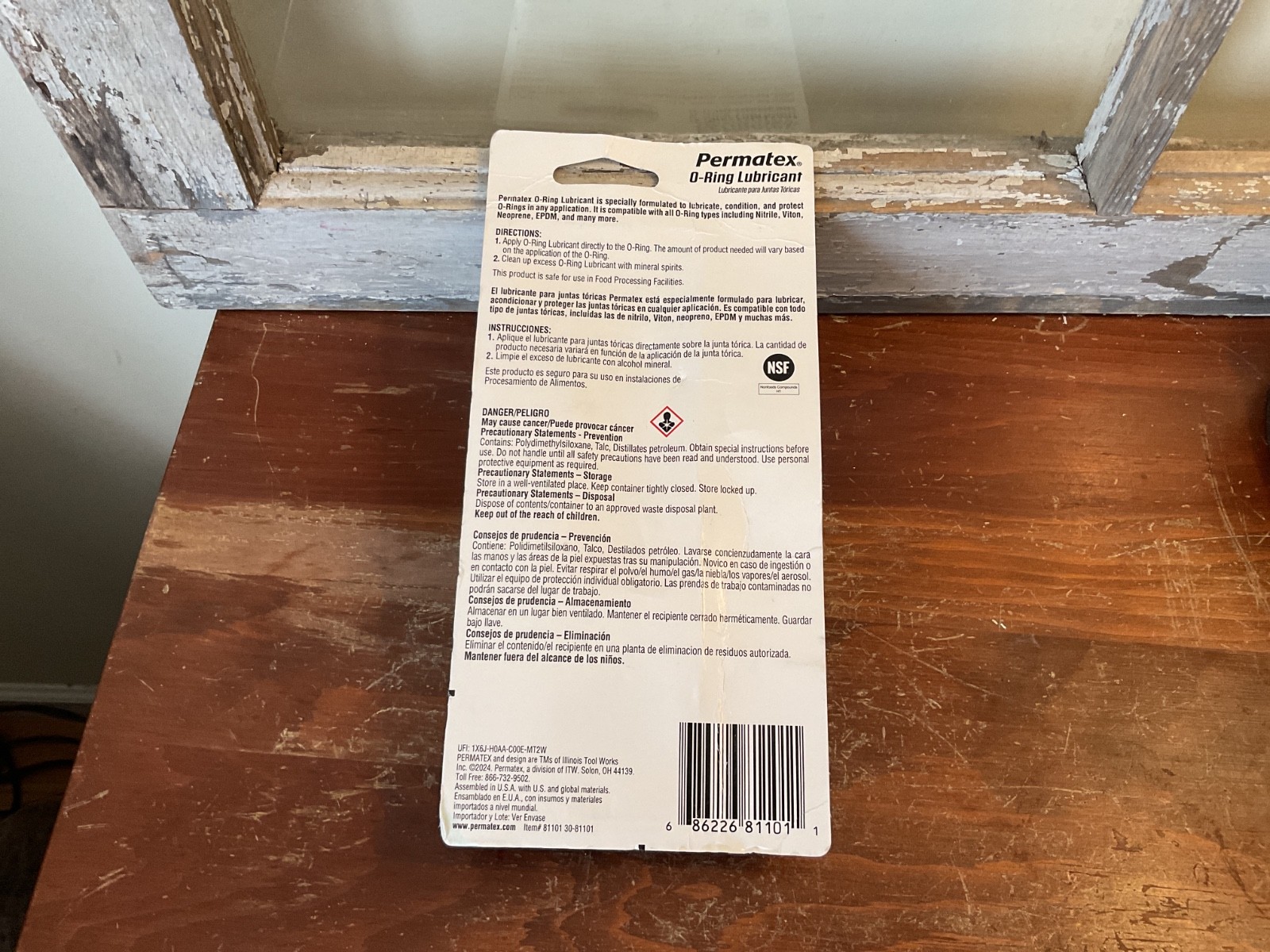 Permatex 81101 O-Ring Lubricant Lubricates & Extends Life of O-Rings, 1 OZ