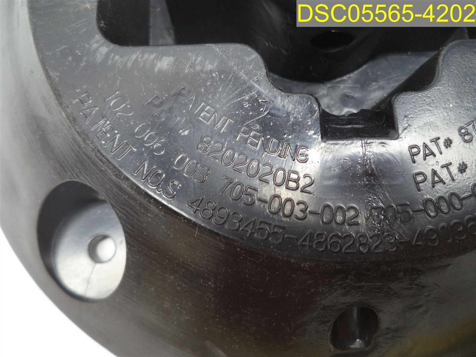 Qtty = 12: BASE ONLY Flexstake Delineator Black Bases 8 15/16″ O.D.