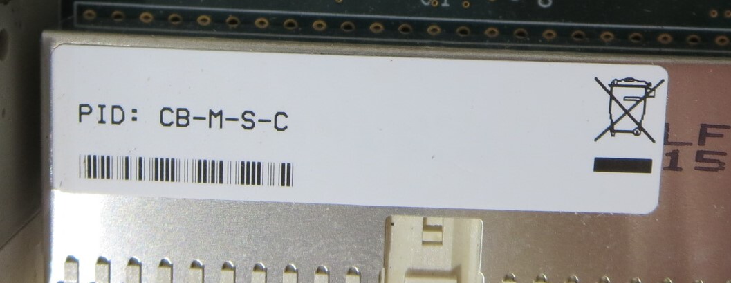 JUNIPER NETWORKS CB-M-S-C CONTROL BD MOD SP, IPUCAAPCAC