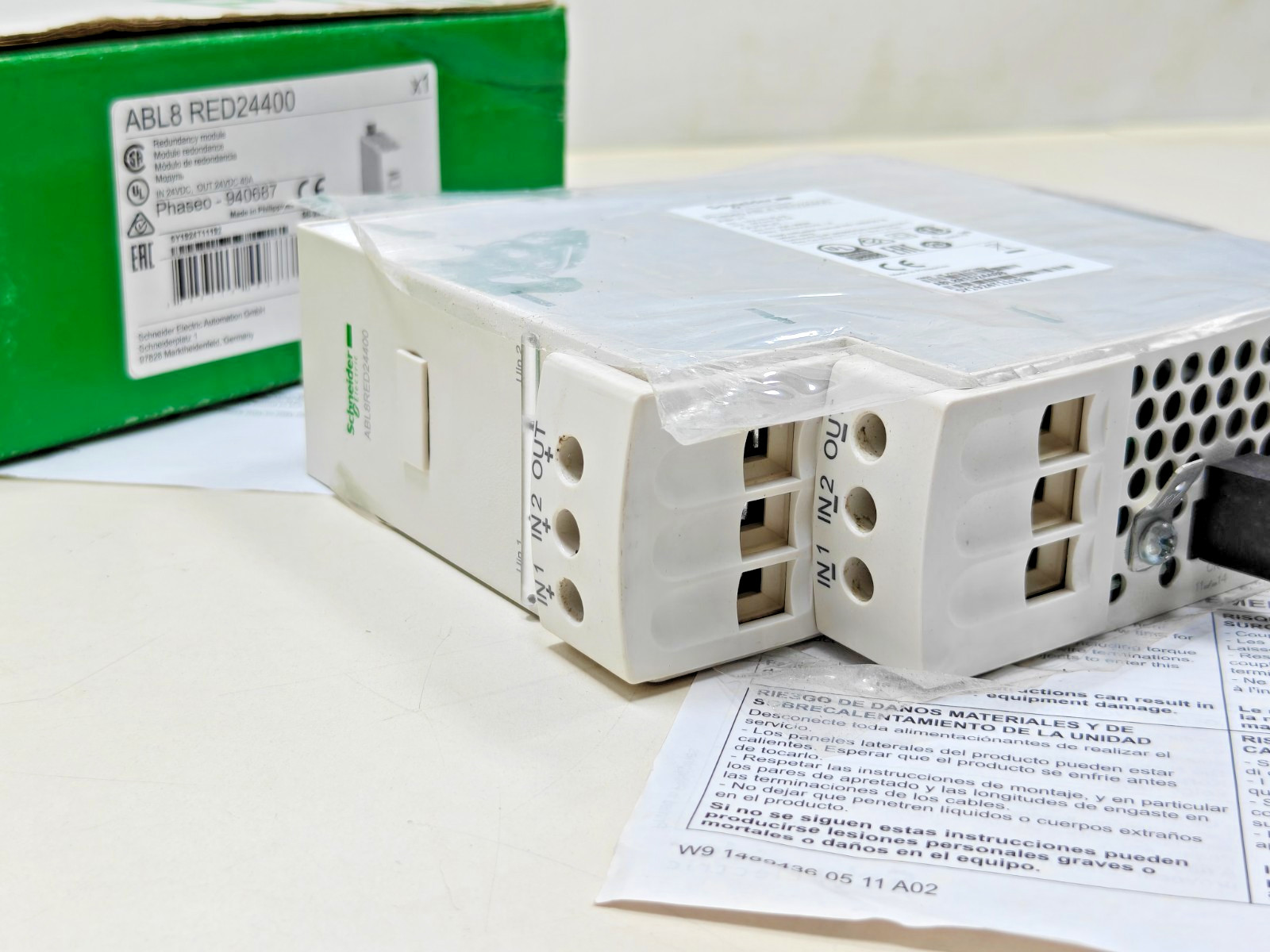 ABL8 RED24400 Schneider Electric Redundancy Module – 40A – for Regulated SMPS