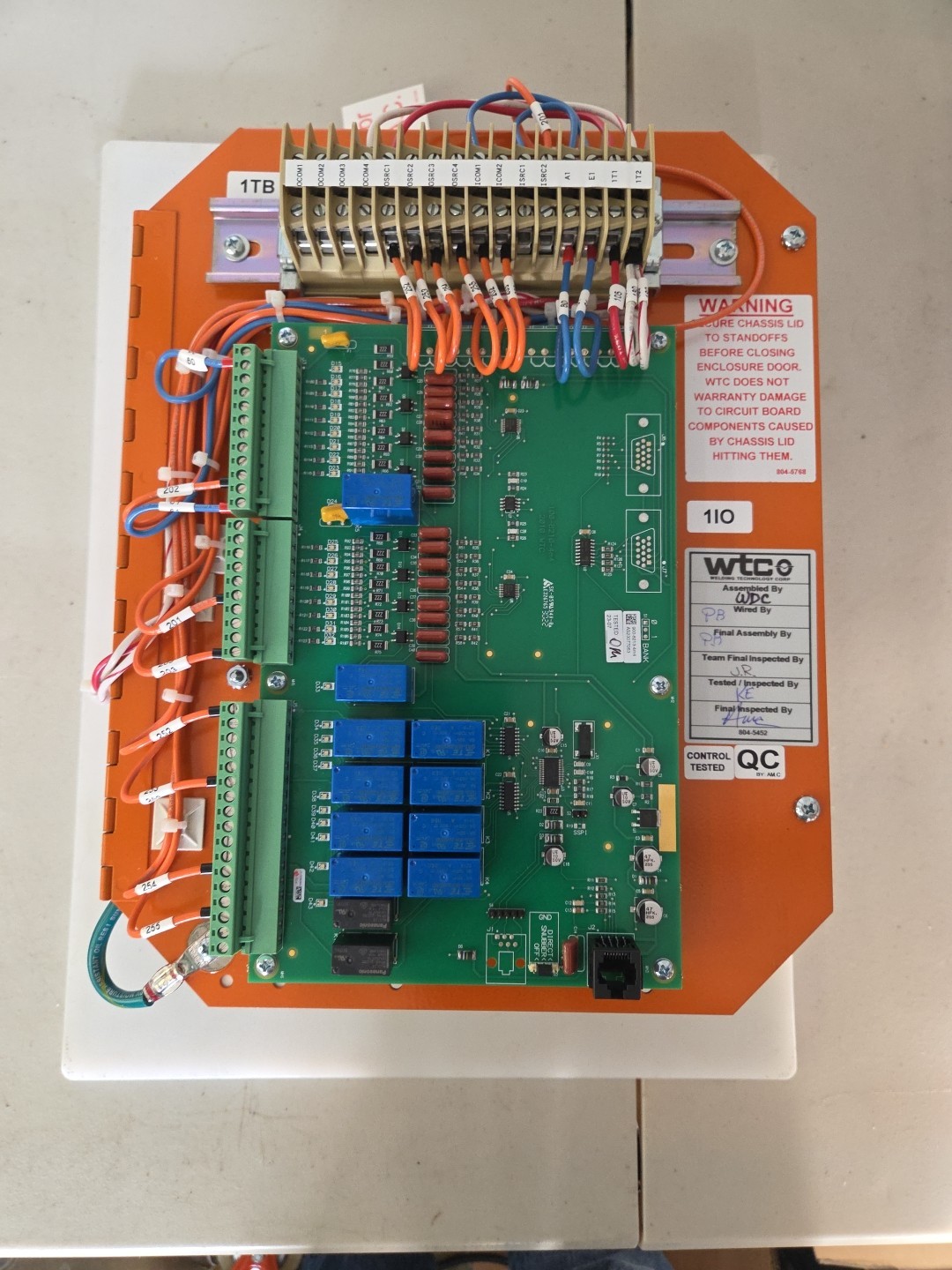WTC CHS-4001 830-0678V1 480VAC NSNP