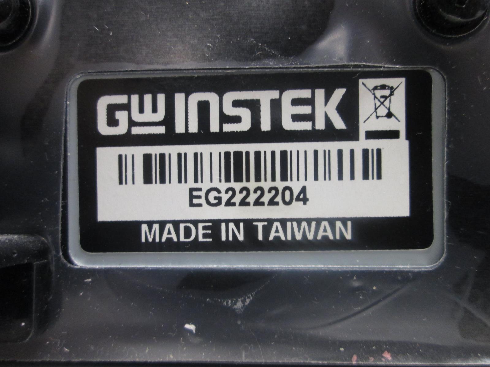 GW INSTEK GOS-6103C OSCILLOSCOPE DENT ON UNIT