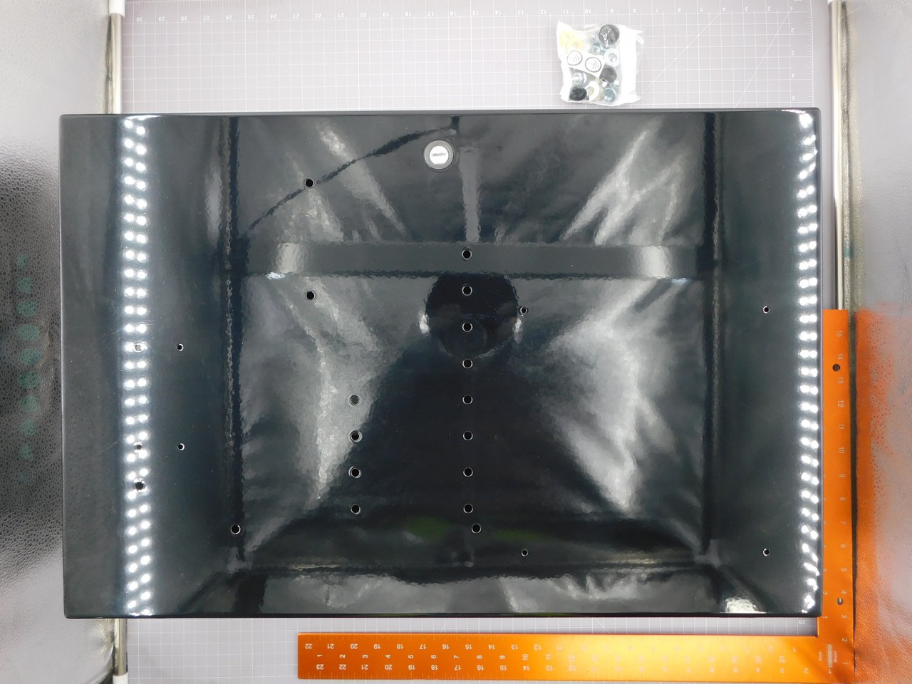 HOFFMAN CSD24168/SPL ENCLOSURE,SINGLE-DOOR, MILD STEEL MATERIAL, WALL MOUNT X129