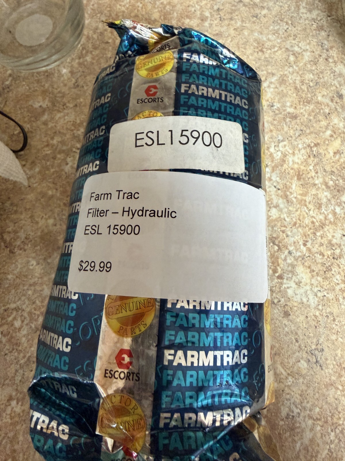ESL15900 Tractor Hydraulic Filter for Farmtrac 35, 45, 50, 435, 545, 555, 665