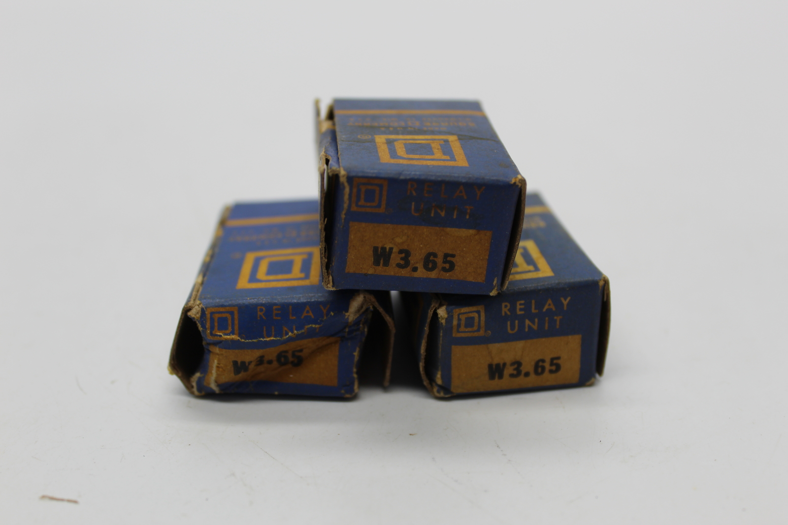 SQUARE D W3.65 HEATER LOT OF 3 NSMP