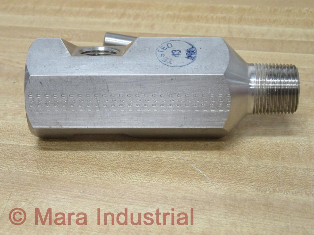 Part V3-519SPT NPT Valve 316SS 600PSI @ 200F 3000PSI @ 400F