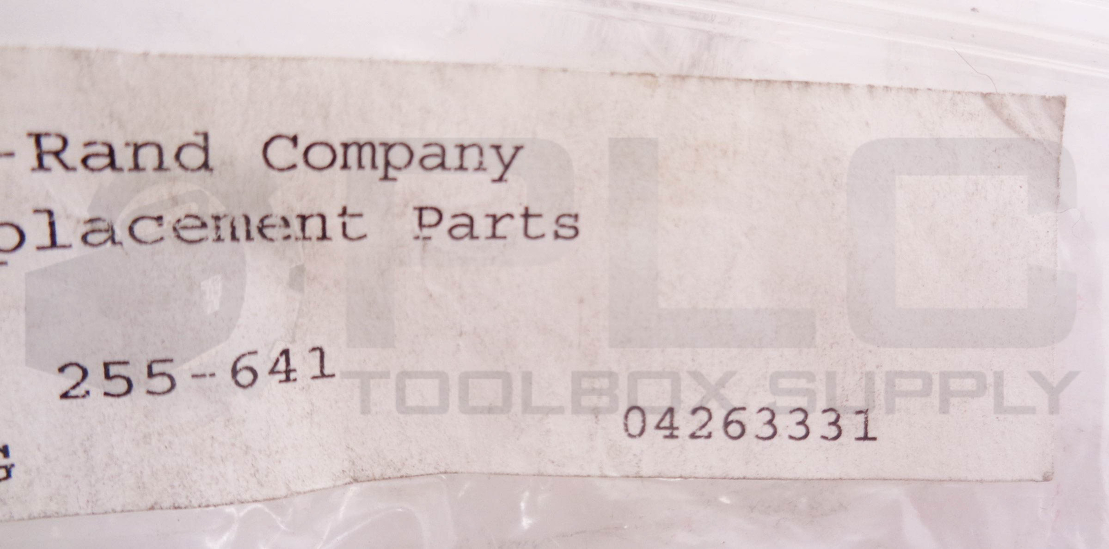 NEW INGERSOLL RAND 255-641 BUSHING, 04263331