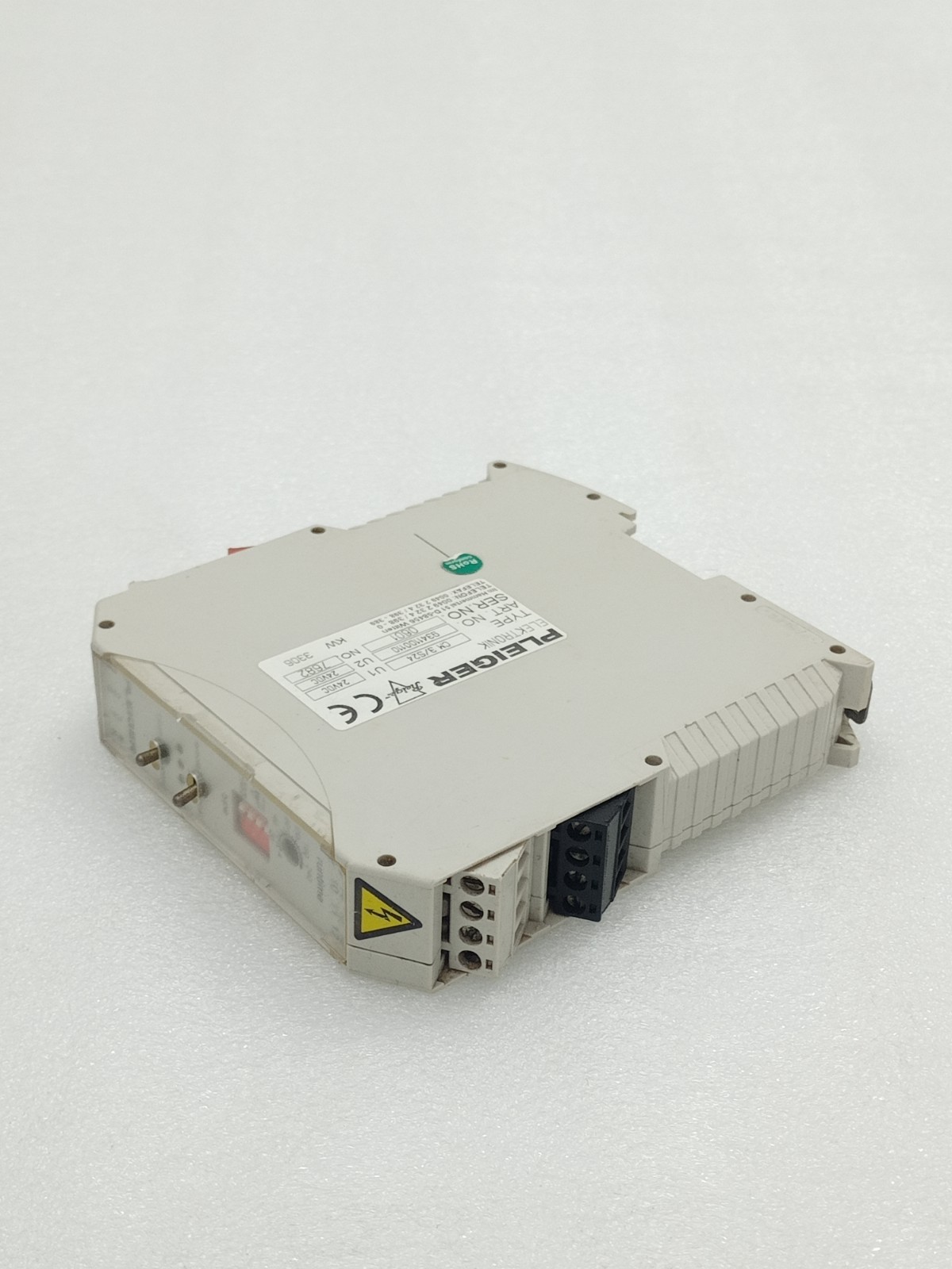 Pleiger CM 3/S24 Control Module 9341100110 / Pleiger Elektronik CM3/S24 / 24Vdc