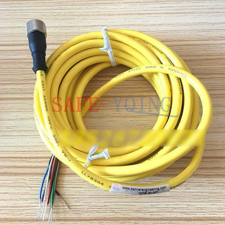 ONE New Banner QDE-815D 70883 Cable 5M