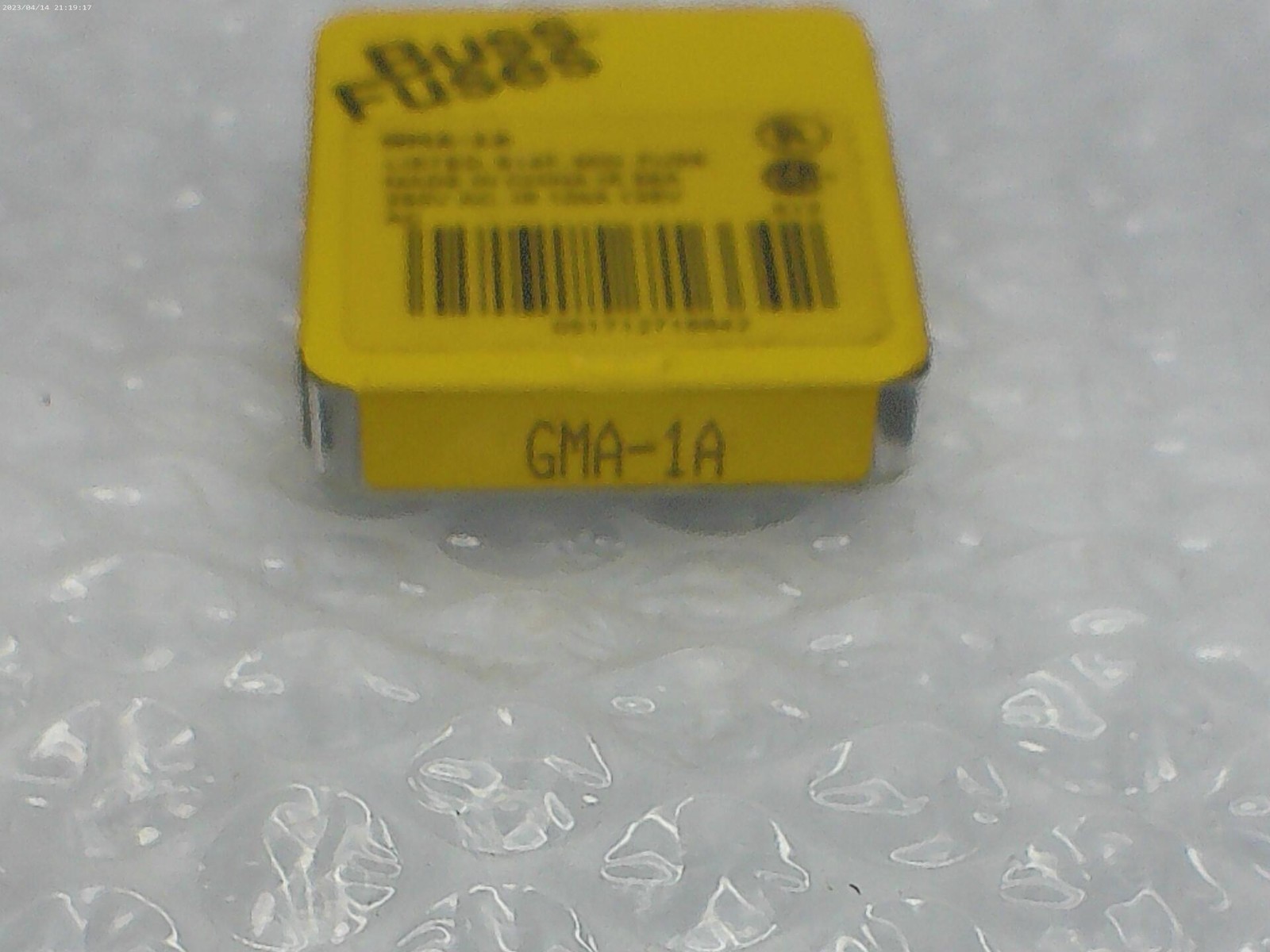BUSSMANN GMA-1A FUSE PKG OF 5 NSMP.
