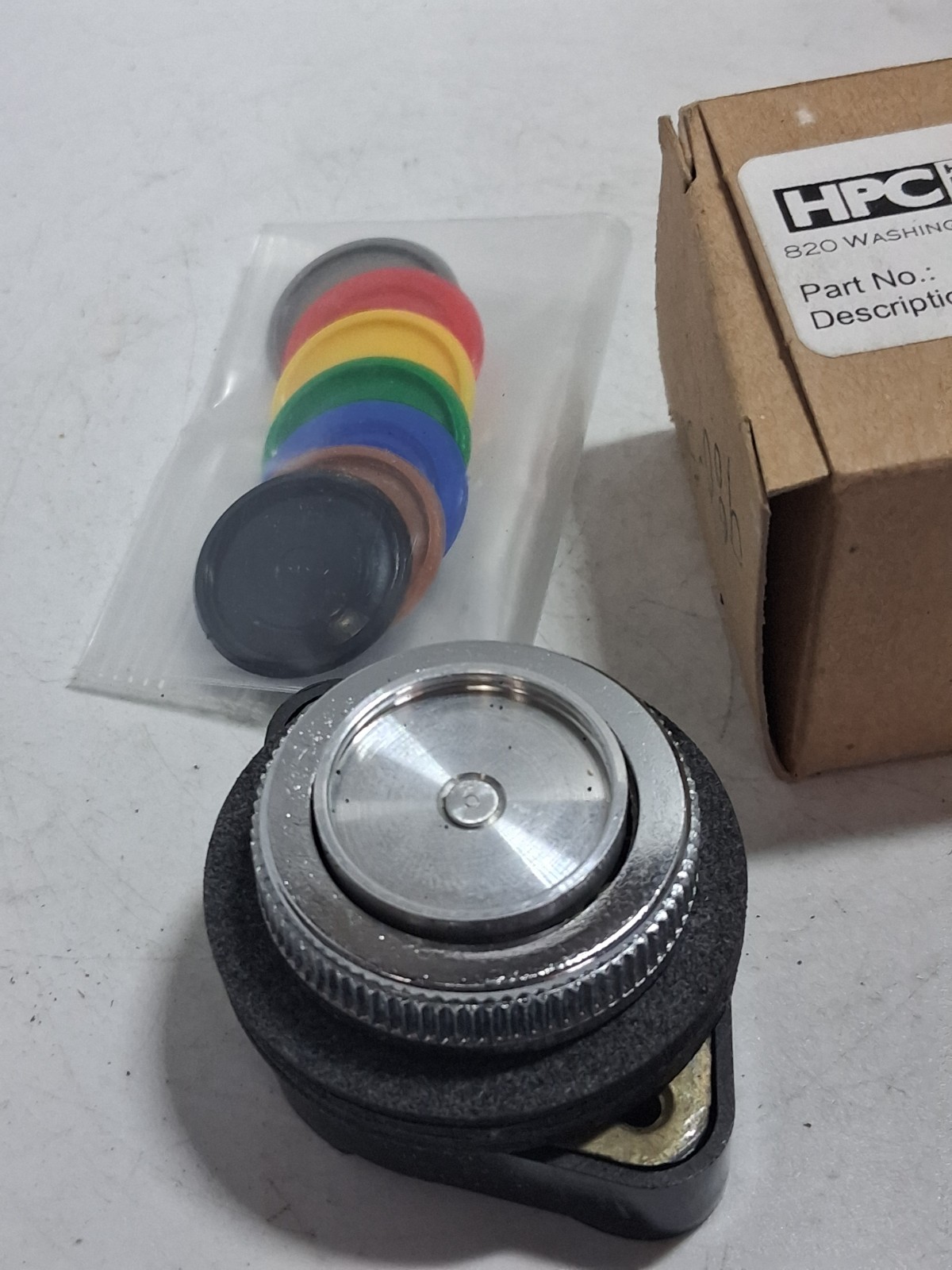 HOMEWOOD OT2B4 PUSHBUTTON OPERATOR FULL SHROUD ASSORTED 7 COLORS NIB