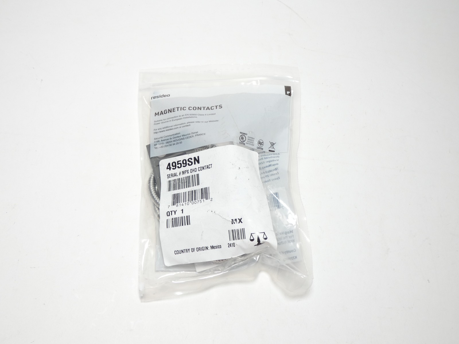 Resideo 4959SN V-Plex Addressable Overhead Door Contact – NEW Surplus!