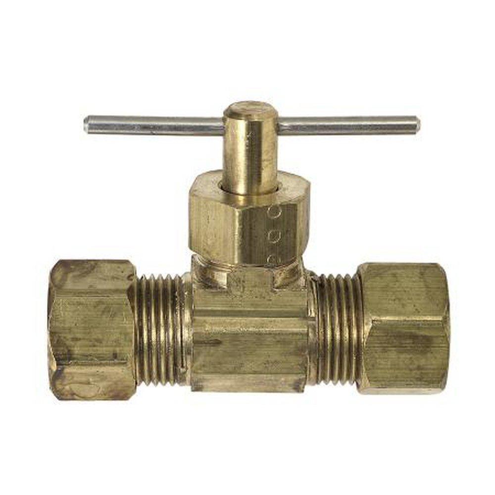 BrassCraft 1/4″ Brass Straight Needle Valve For Industrial Use