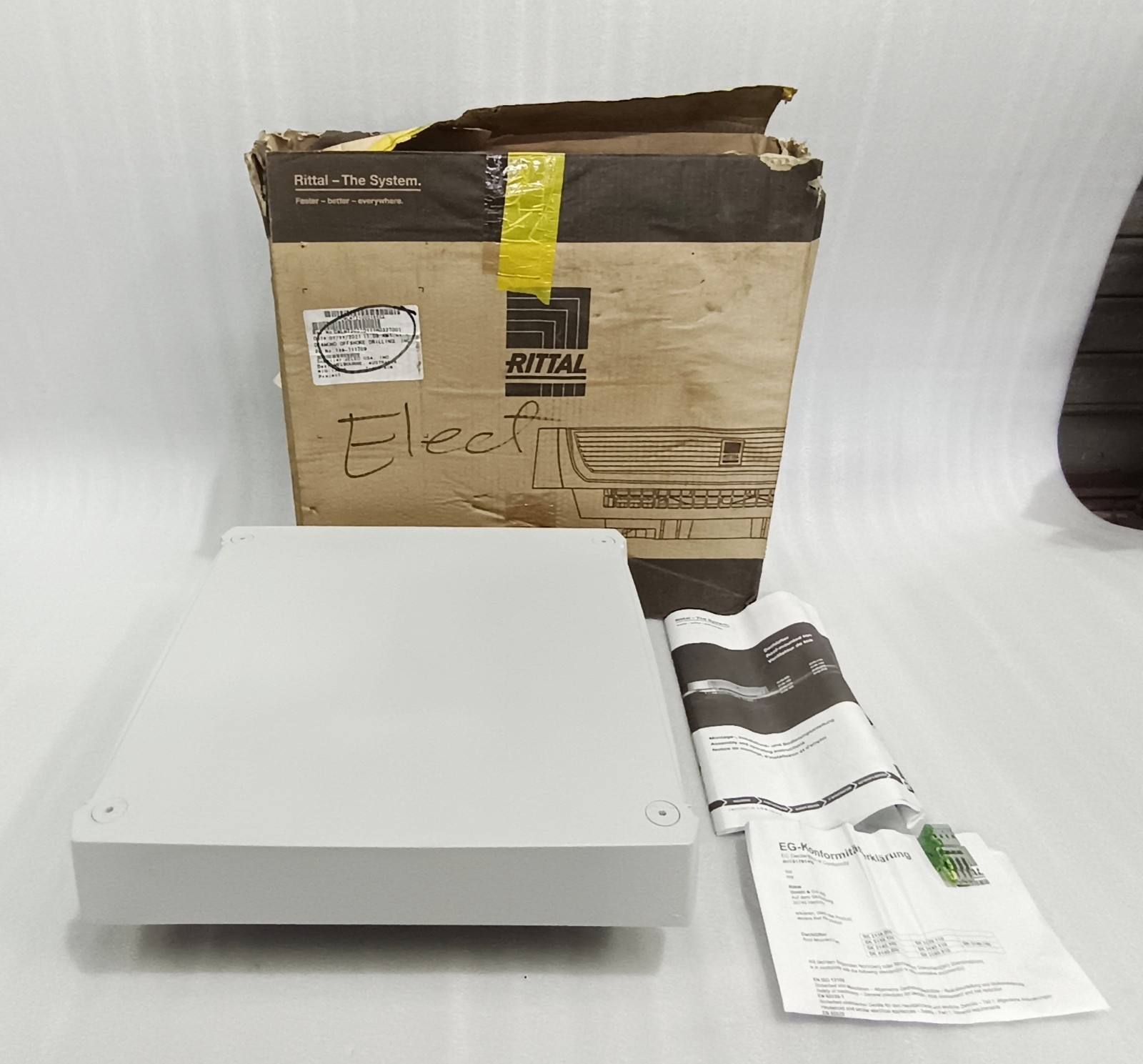 Rittal SK 3139.110 TopTherm Roof Mounted Fan 115V AC 500m3/h NEMA 12
