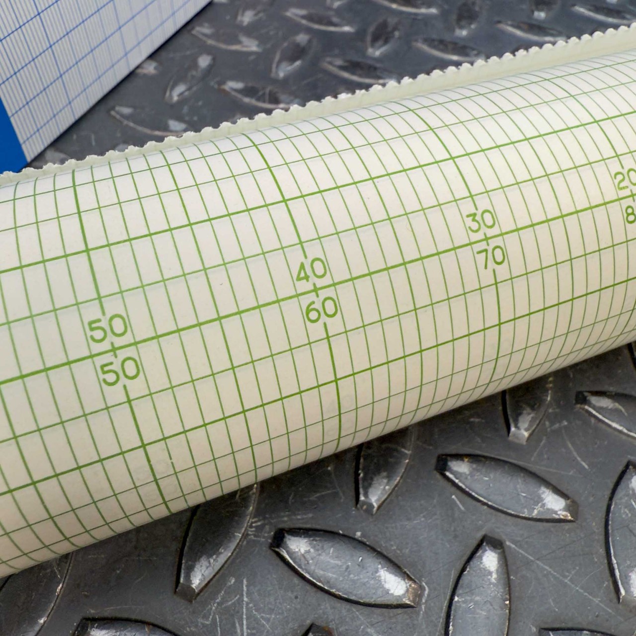 12″ x 100′ Chart Recorder Roll for Molytek 414446, Graphic Controls 10583749