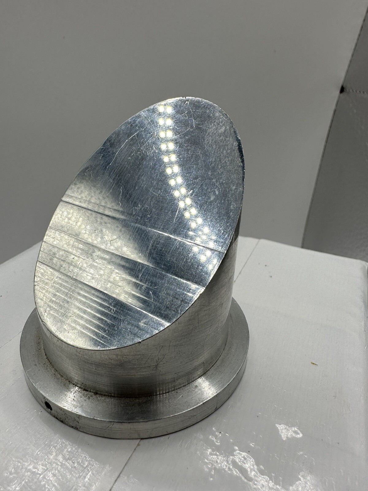 2″ Wedge Shaped Aluminum Laser Mirror from college lab