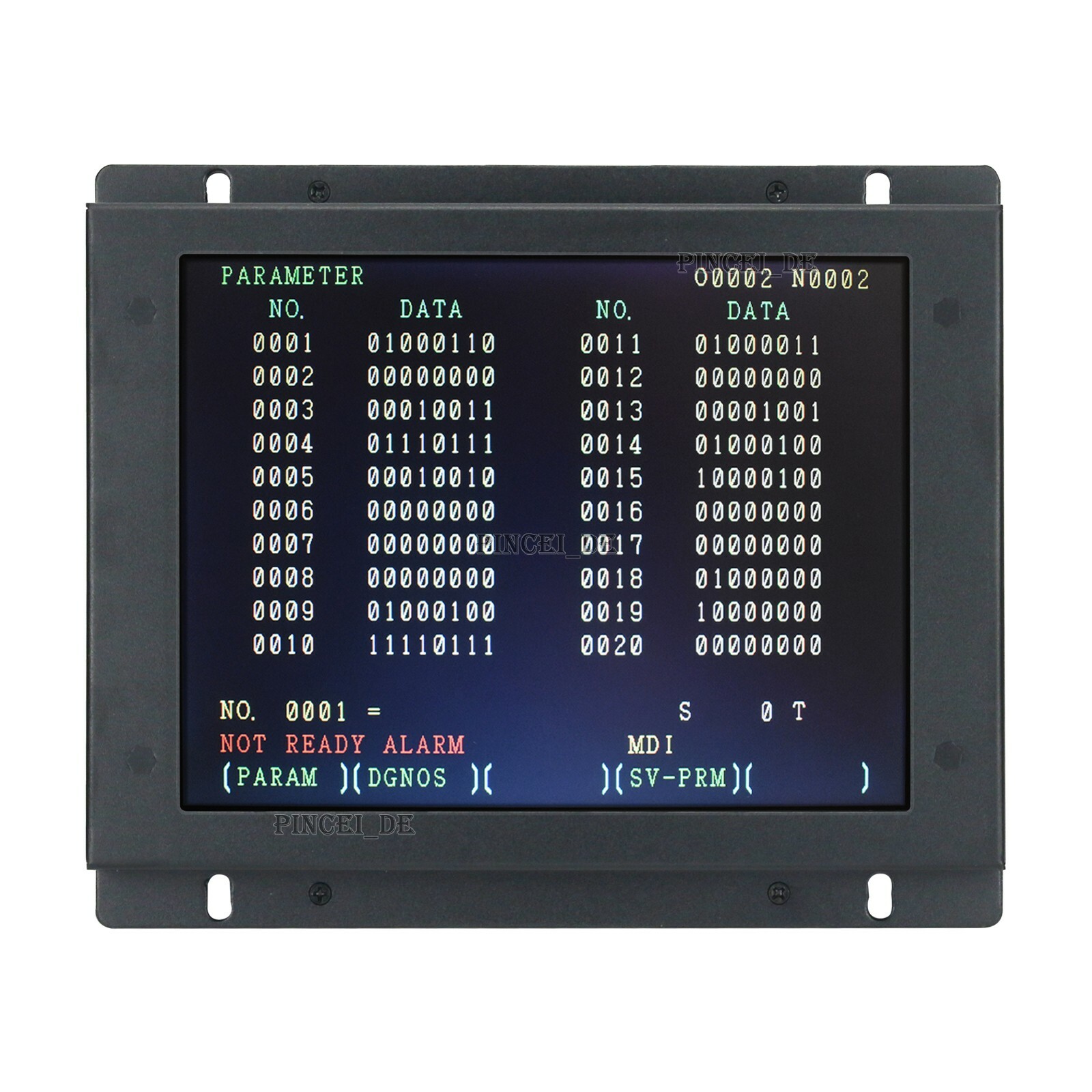 9″ LCD Monitor Replacement for FANUC CNC System CRT A61L-0001-0093 D9MM-11A US