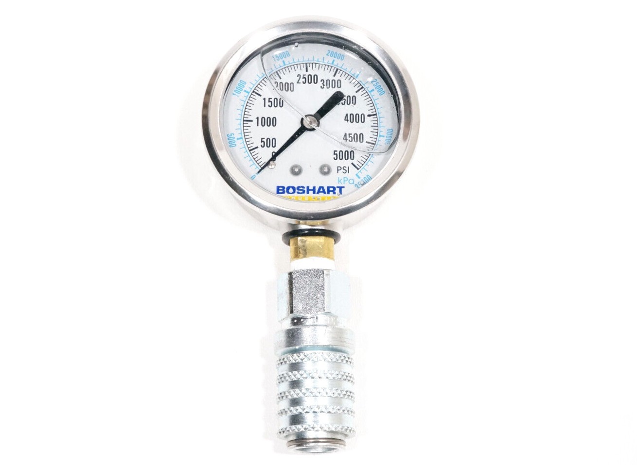 Genie Scissor Lift Pressure Checker Test Gauge 5000 PSI Hydraulic Pump Testing