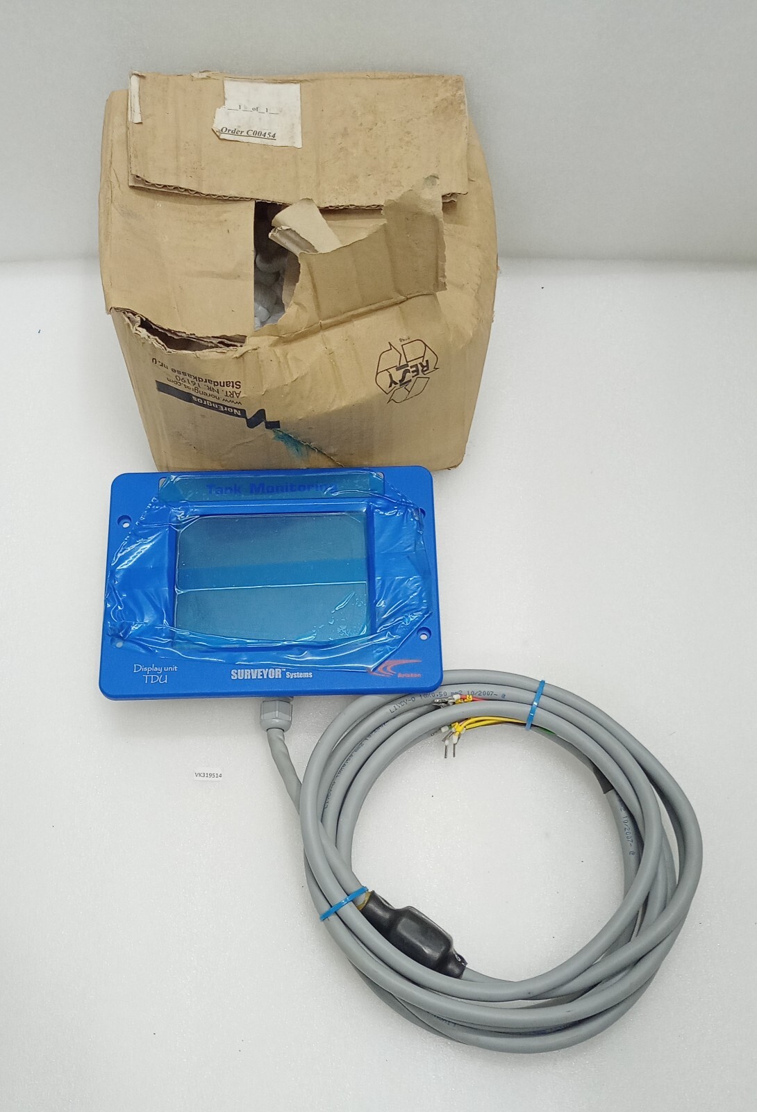 ARISTON TDU Display Unit Tank Monitoring Surveyor Systems REV 3