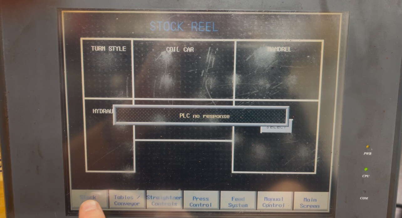 Maple Systems HMI550H-005 Graphic Touchscreen Terminal 10.4″ 256 Color TFT LCD