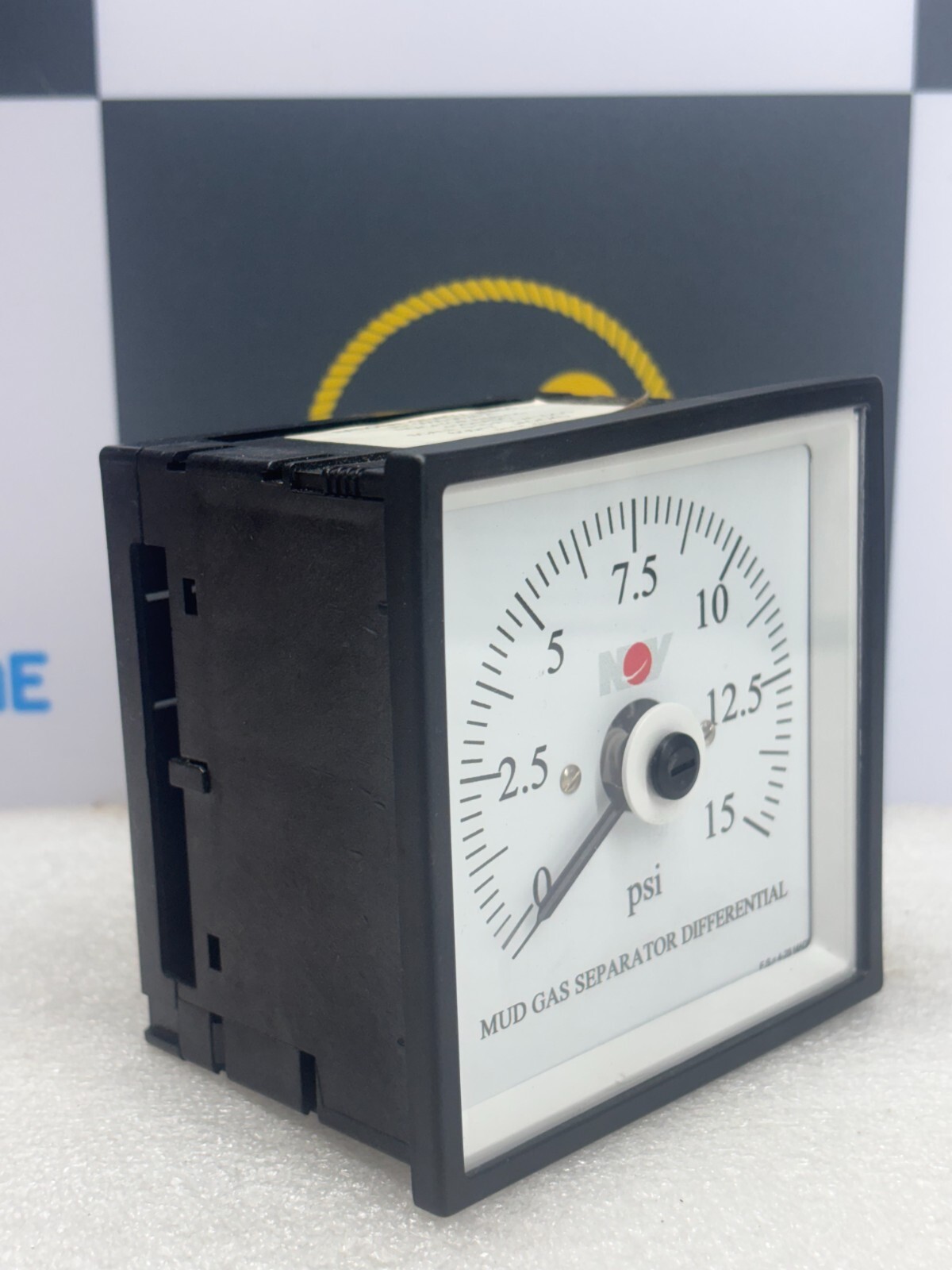 NOV MUD GAS SEPARATOR DIFFERENTIAL INDICATOR ANALOG 4/20mADC 0-15 PSI