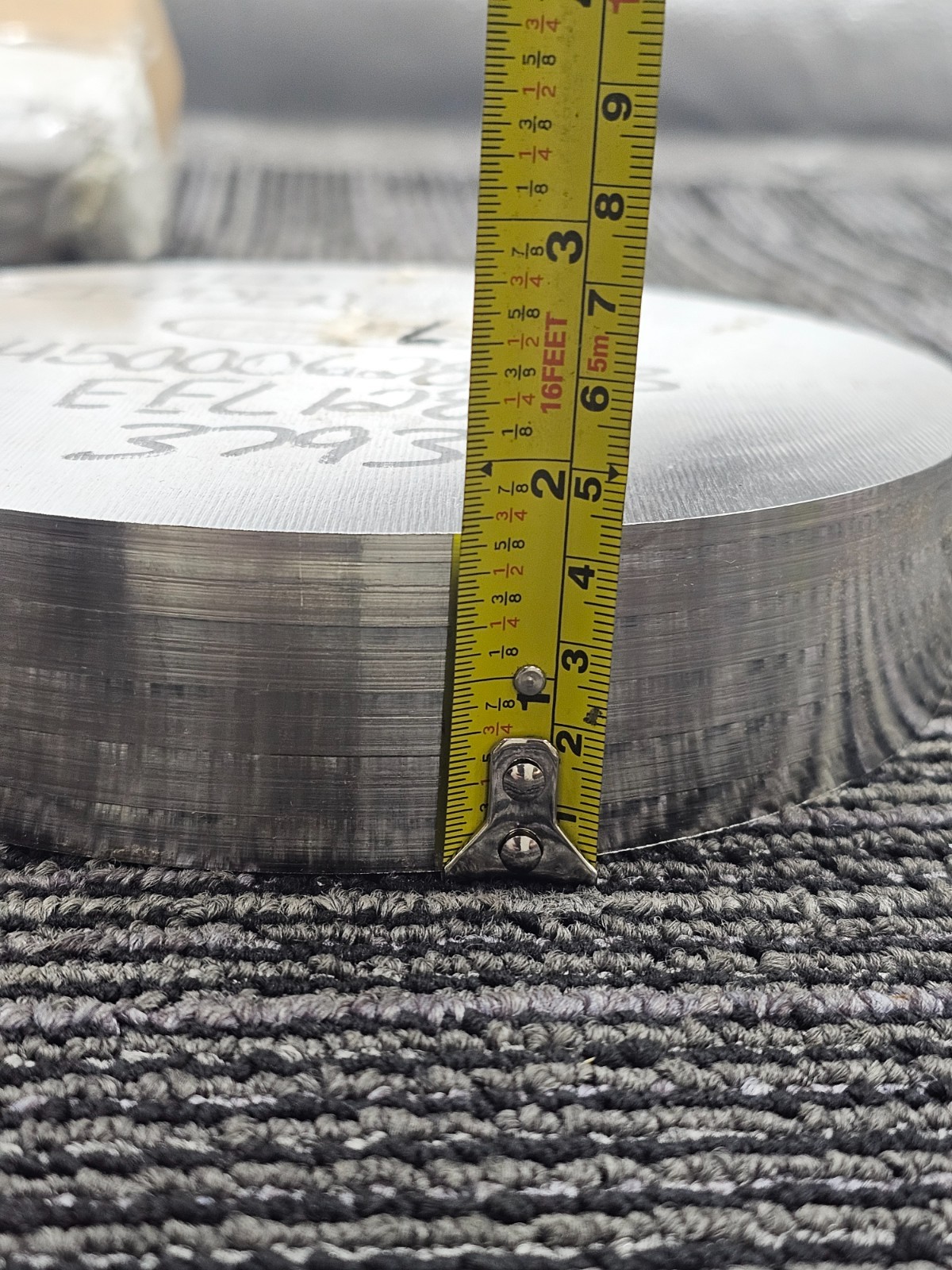 Freudenberg 4500062833 37937 Round Steel 8 Inches Diameter Flange