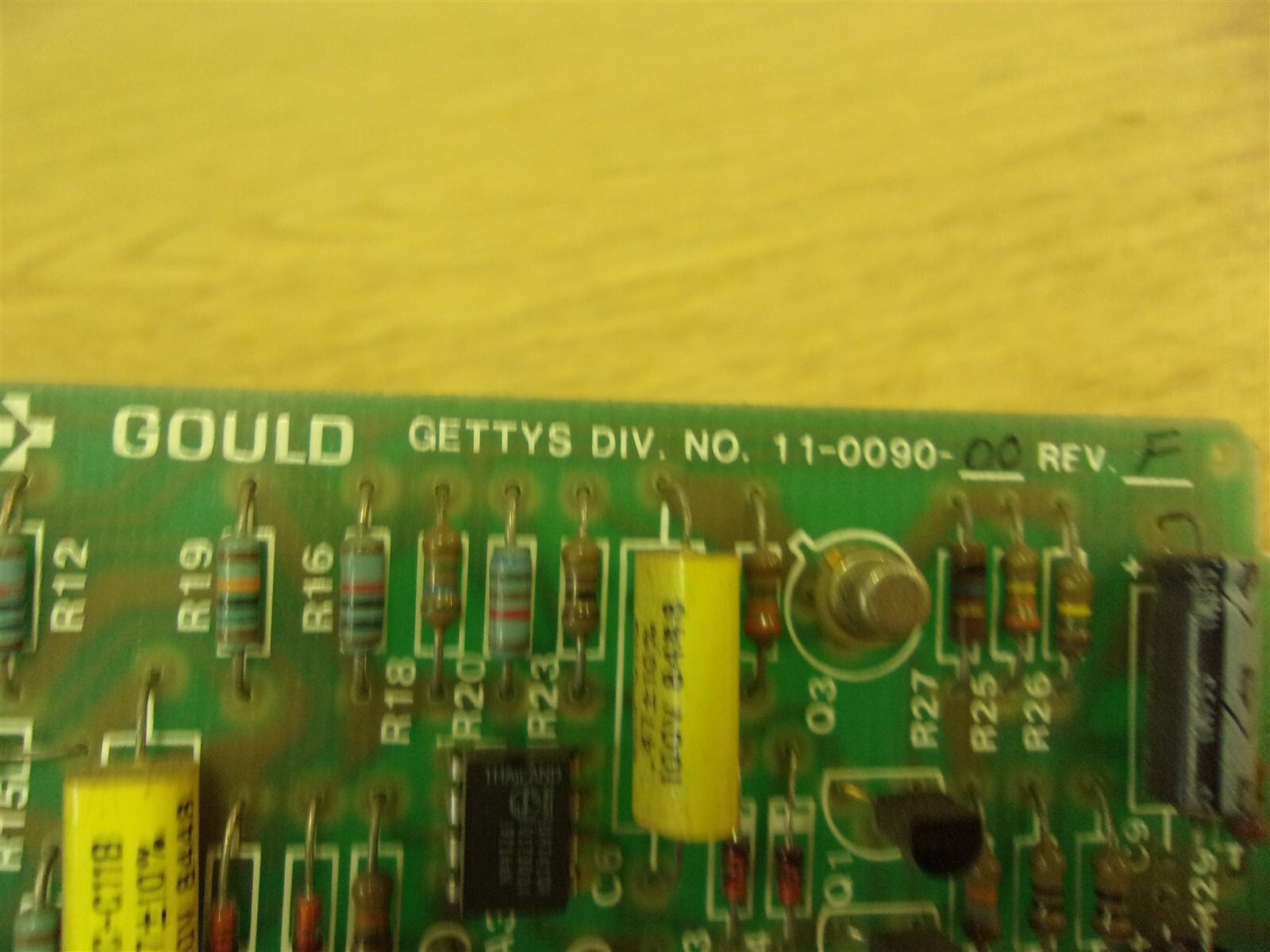 Gould Getty’s 11-0090-00 Rev F Servo Controller Board *FREE SHIPPING*