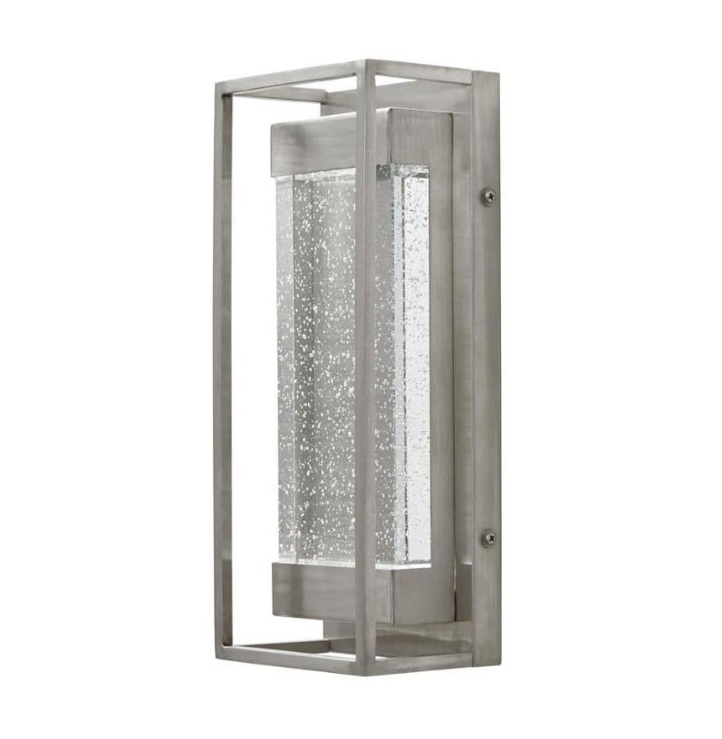 H B Lindley 12. 3″ Modern 1-Light Stainless Steel LED Outdoor Wall Sconce
