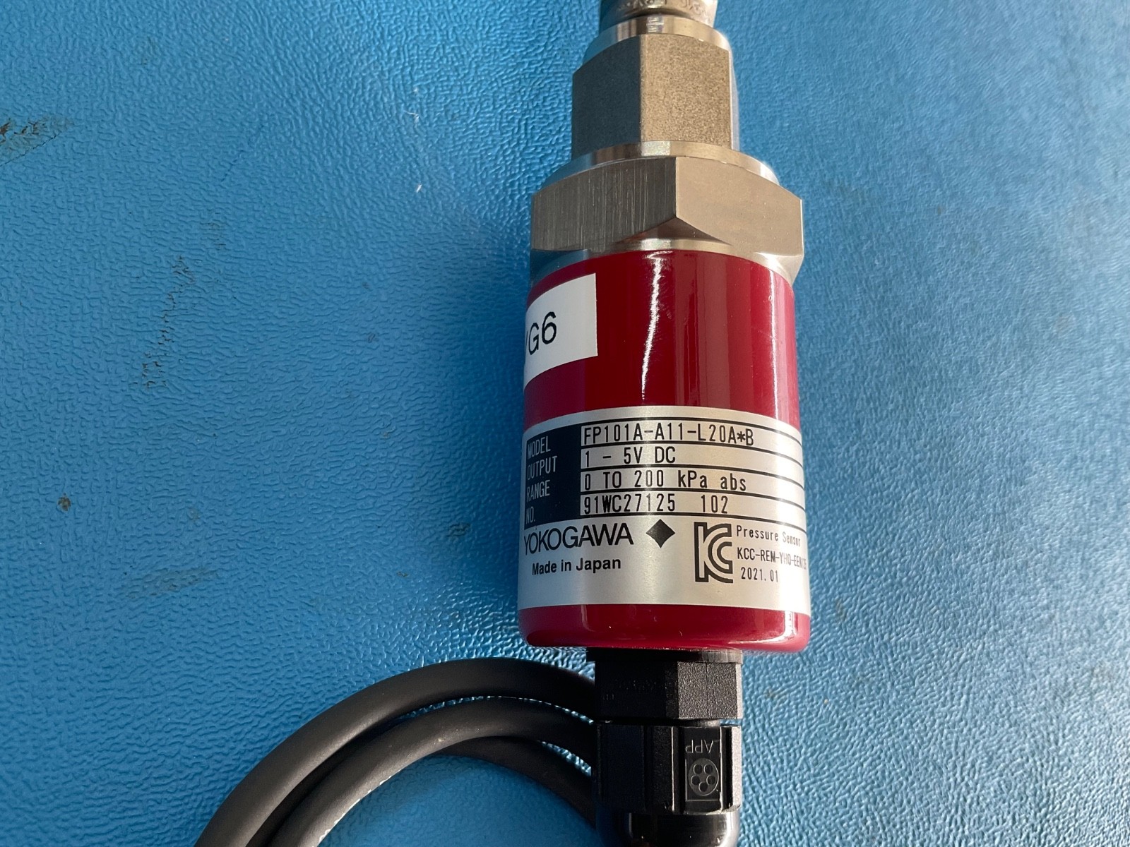 YOKOGAWA FP101-A11-L20A*B 1-5V DC 0 TO 200 kPa abs great used item….